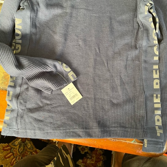 True Religion long sleeve shirt size 14 - Picture 4 of 4